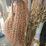 30 Closure Dark Roots Boho Wig - Deep Wave (Ready to Ship) - Image 2