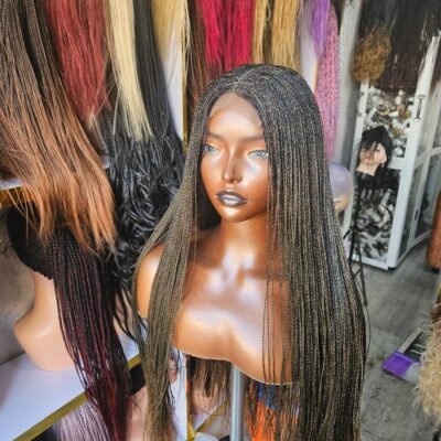 T30 Closure XS Bone Straight Twists Wig (Ready to Ship)