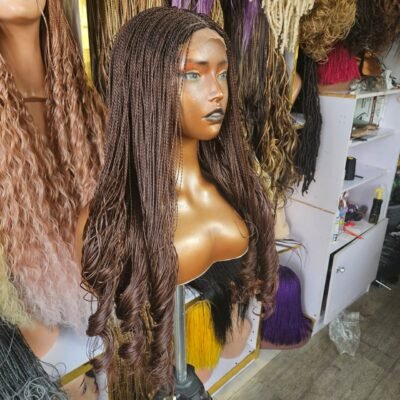 Micro French Curls Twist Wig - Colour 33 (Ready to Ship)