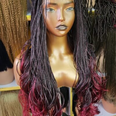 T Bug XS Closure French Curls Wig (Ready to Ship)