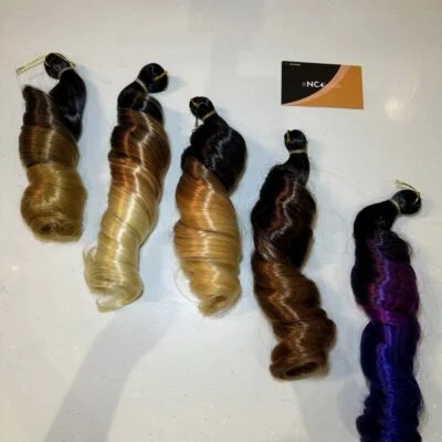 Three Tone French Curls Braiding Hair