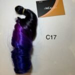 C17 French curl braiding hair