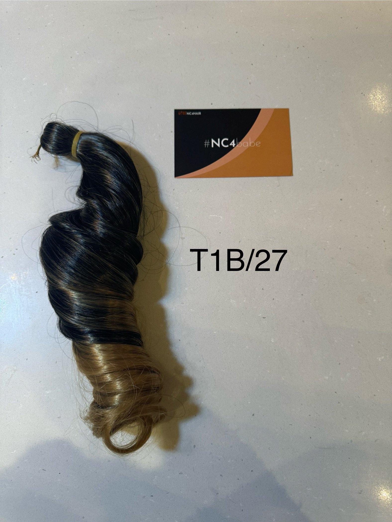 T1B/27 French curl braiding hair