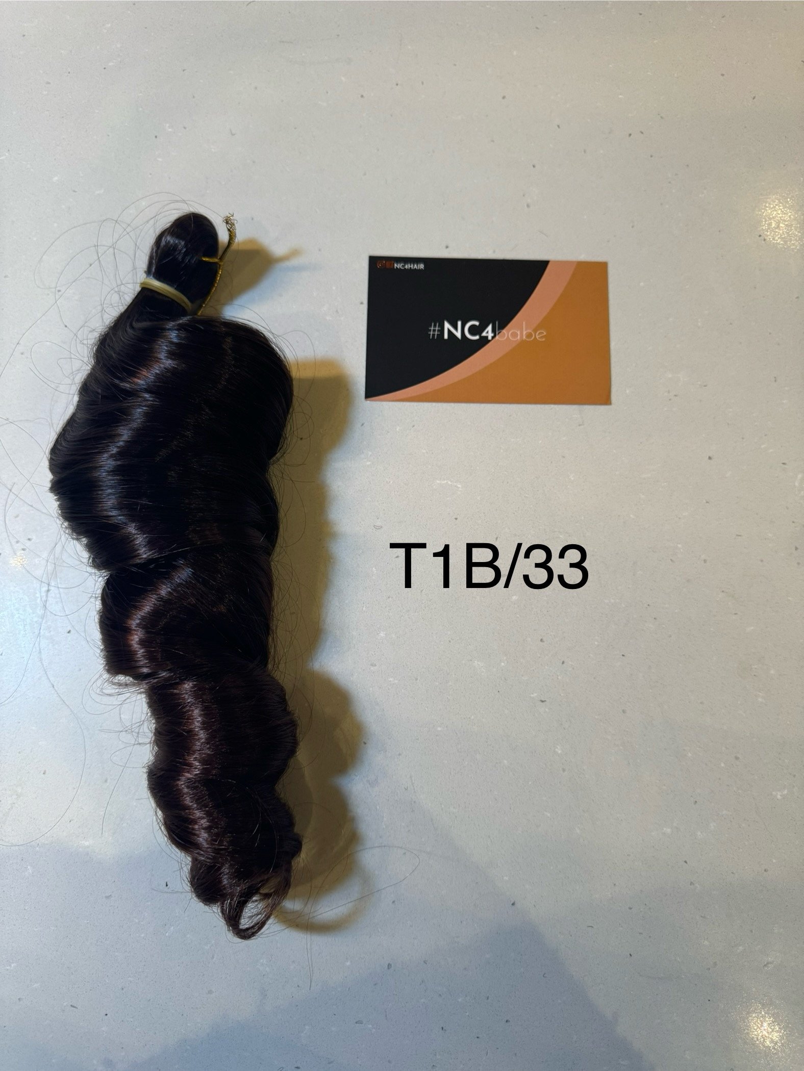 T1B/33 French curl braiding hair