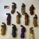 NC4 two tone French curl braiding hair colour chart