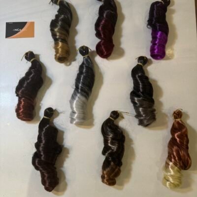 T Ombre Colour French Curls Braiding Hair