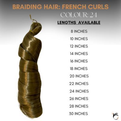 French Curls (Wholesale) - Colour 24
