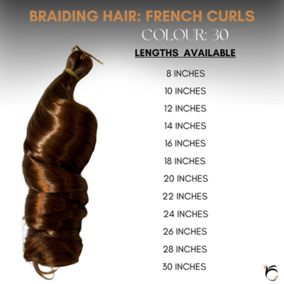 French Curls (Wholesale) - Colour 30