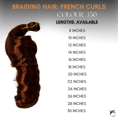 French Curls (Wholesale) - Colour 350