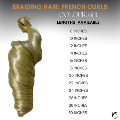 French Curls (Wholesale) - Colour 613