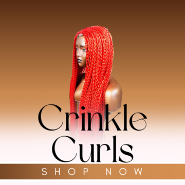 Crinkle Curls Braided Wig Collection