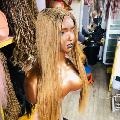 Kim K Bone Straight Micro Twist Wig - Colour 30 (Ready to Ship)
