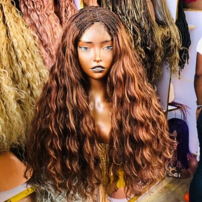 Wavy Closure Wig - Colour 30/33 (Ready to Ship)