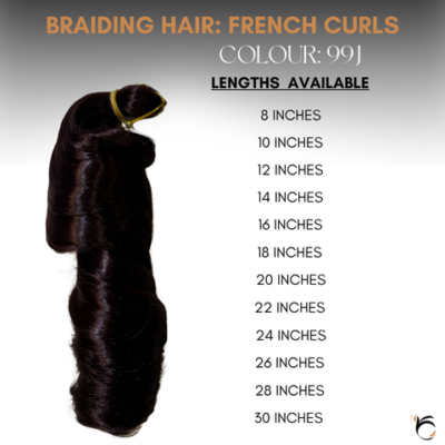 French Curls (Wholesale) - Colour 99J