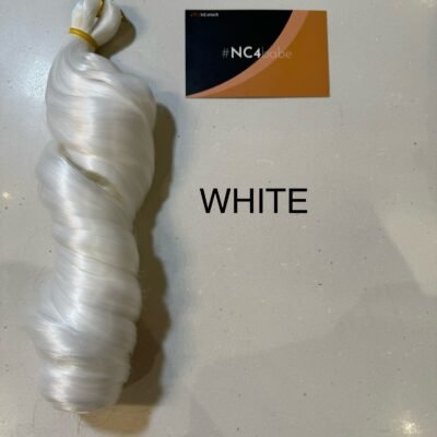 white French curl braiding hair