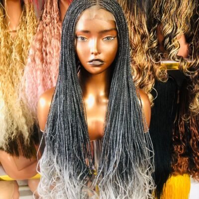 Dark root XS Ombre French Curls Wig- Custom