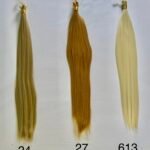 Small knotless bone straight braids [28] inch