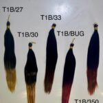 T Ombre Bone Straight Braiding Hair