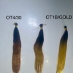 High Ombre Colour Bone Straight Braiding Hair