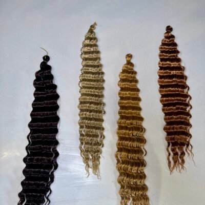 Natural Colour Deep Wave Braiding Hair