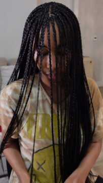 black bone straight braids