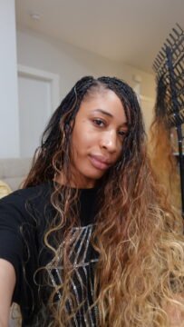 ombre body wave braiding hair