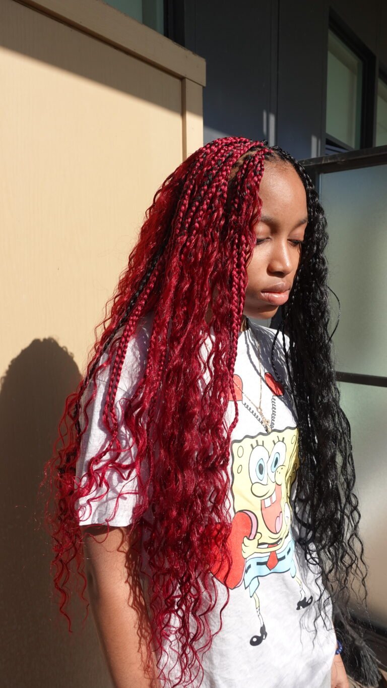 Bug and black deep wave boho